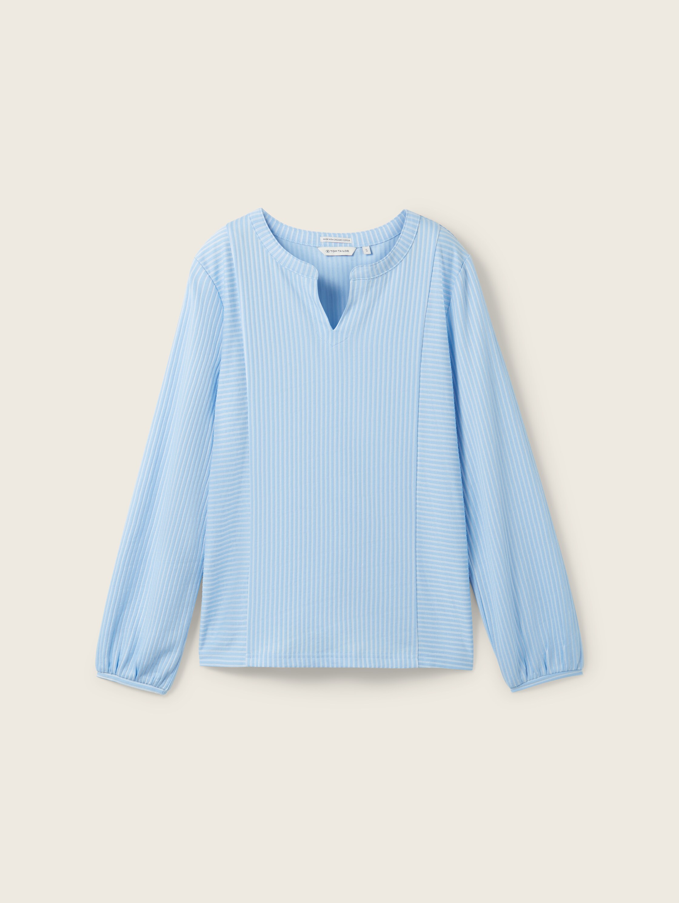 Bluse mit Streifenmuster - 5