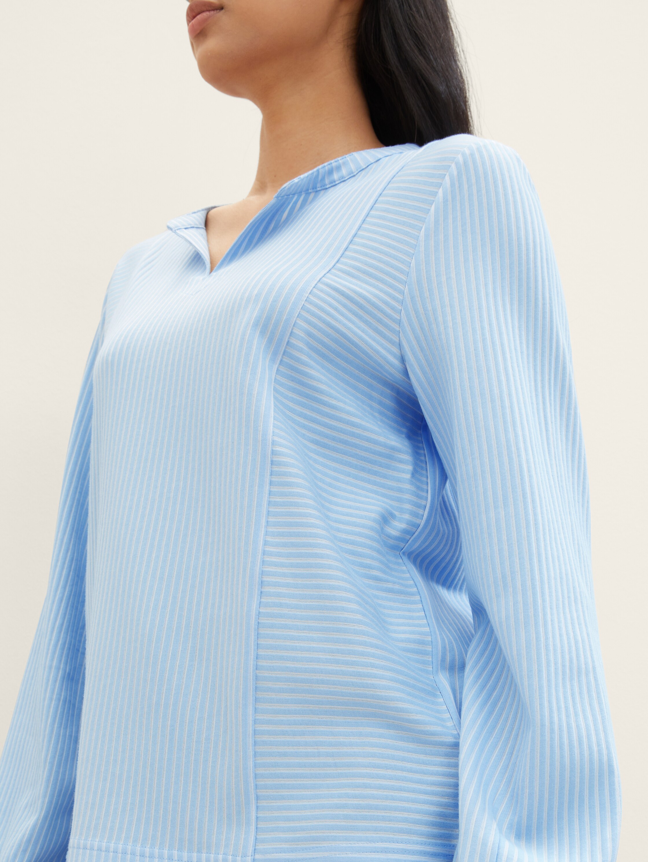 Bluse mit Streifenmuster - 6