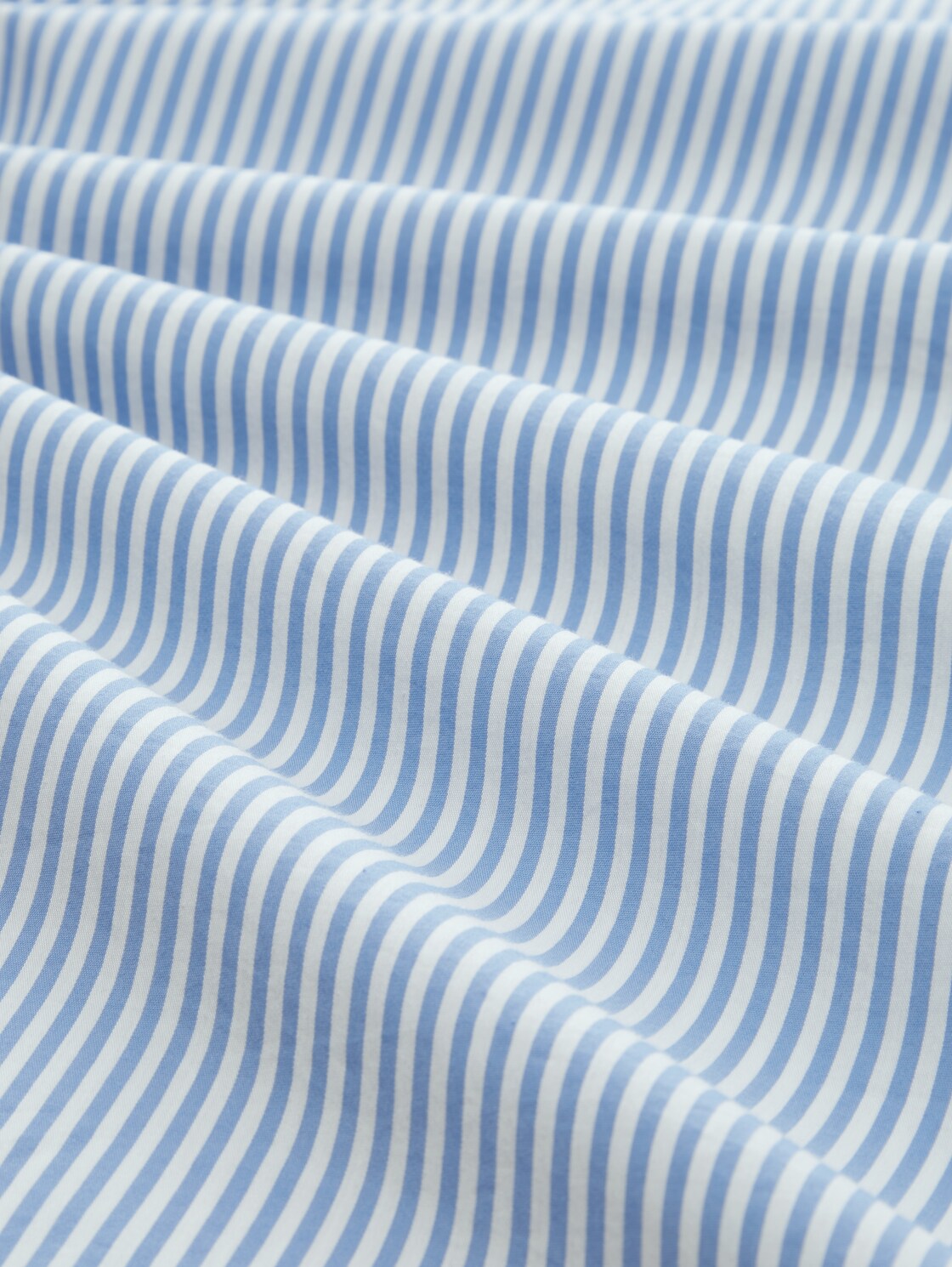 Loose Fit Hemd mit Streifen - blue white strripe - Material-Ansicht