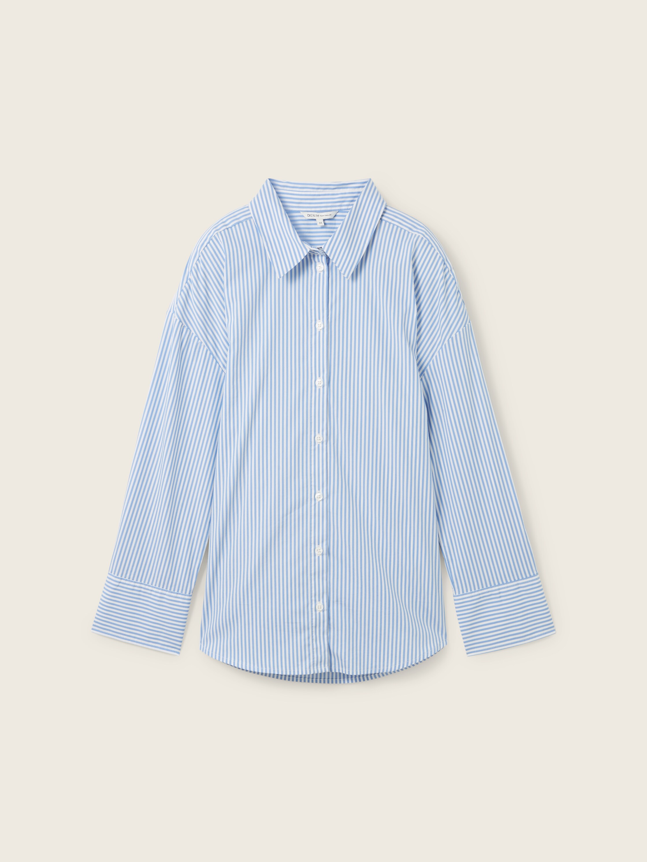 Gestreiftes Loose Fit Hemd - 5