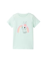 Niet geselecteerd, T-shirt met geprint motief door , groen