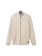 Ausgewählt, Basic Strickjacke von Tom Tailor, braun