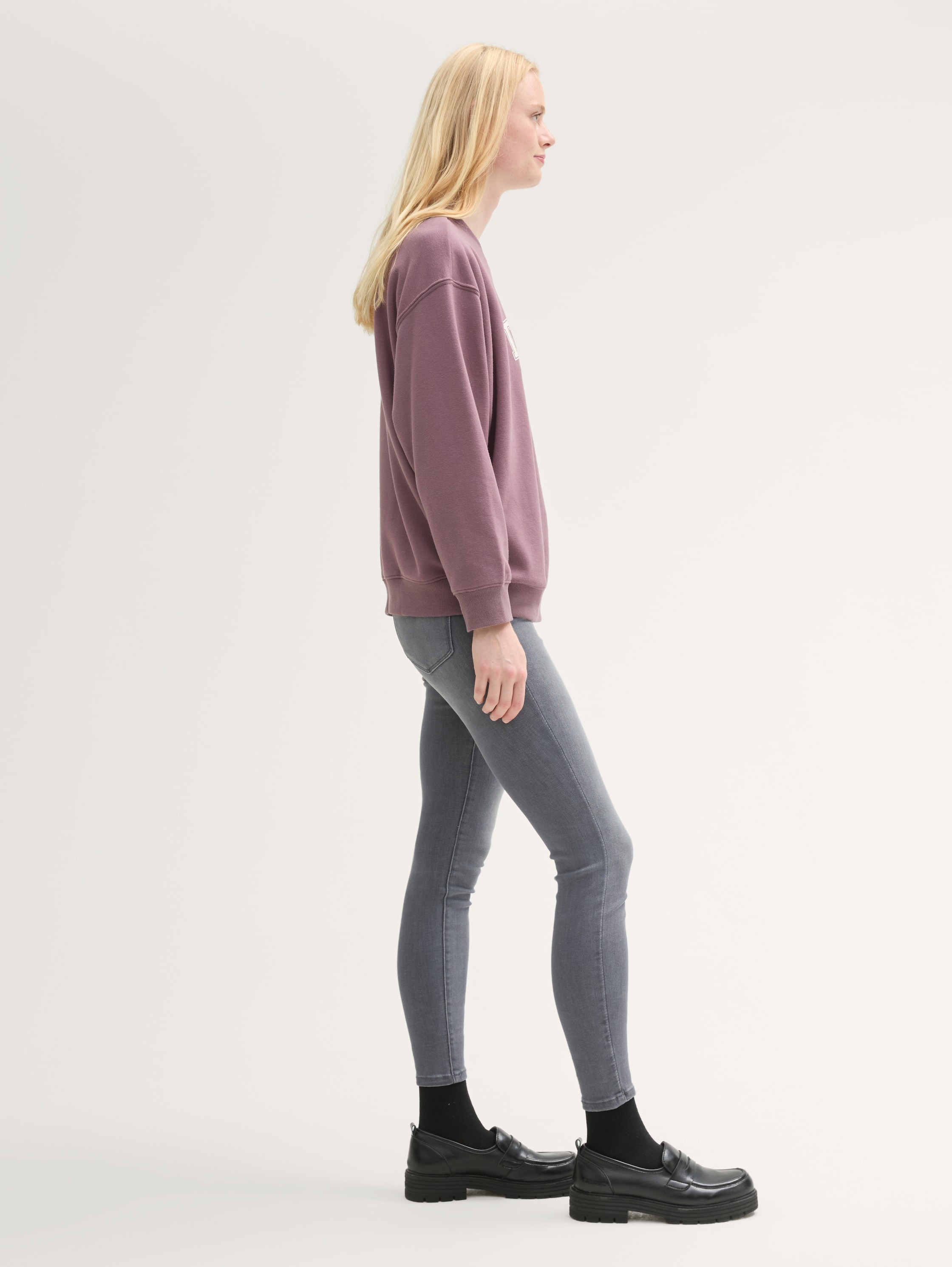 3 maten in 1 - TTNELA Extra Skinny Jeans - used mid stone grey denim