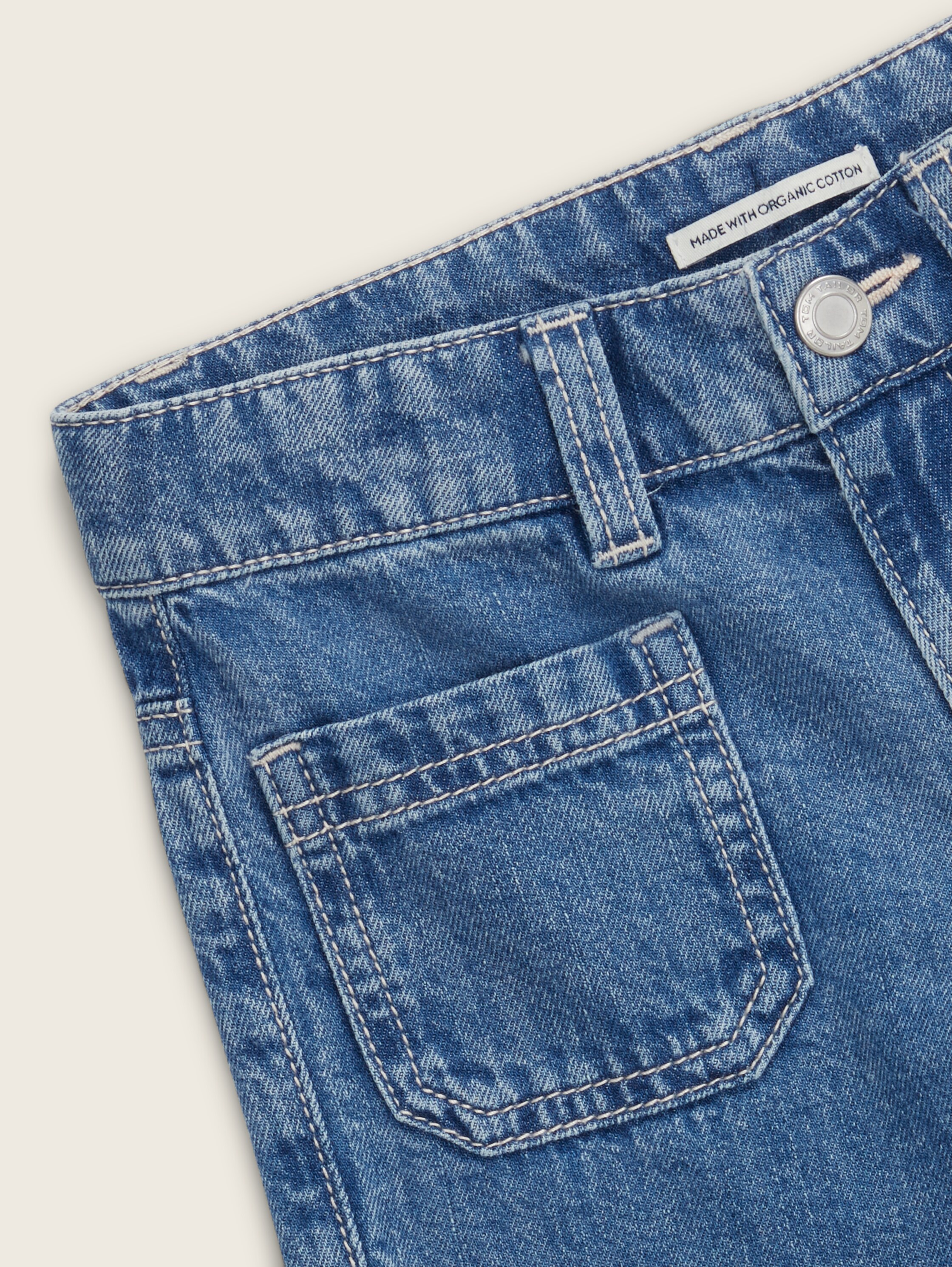 Wide Leg Jeans mit Bio-Baumwolle - 3