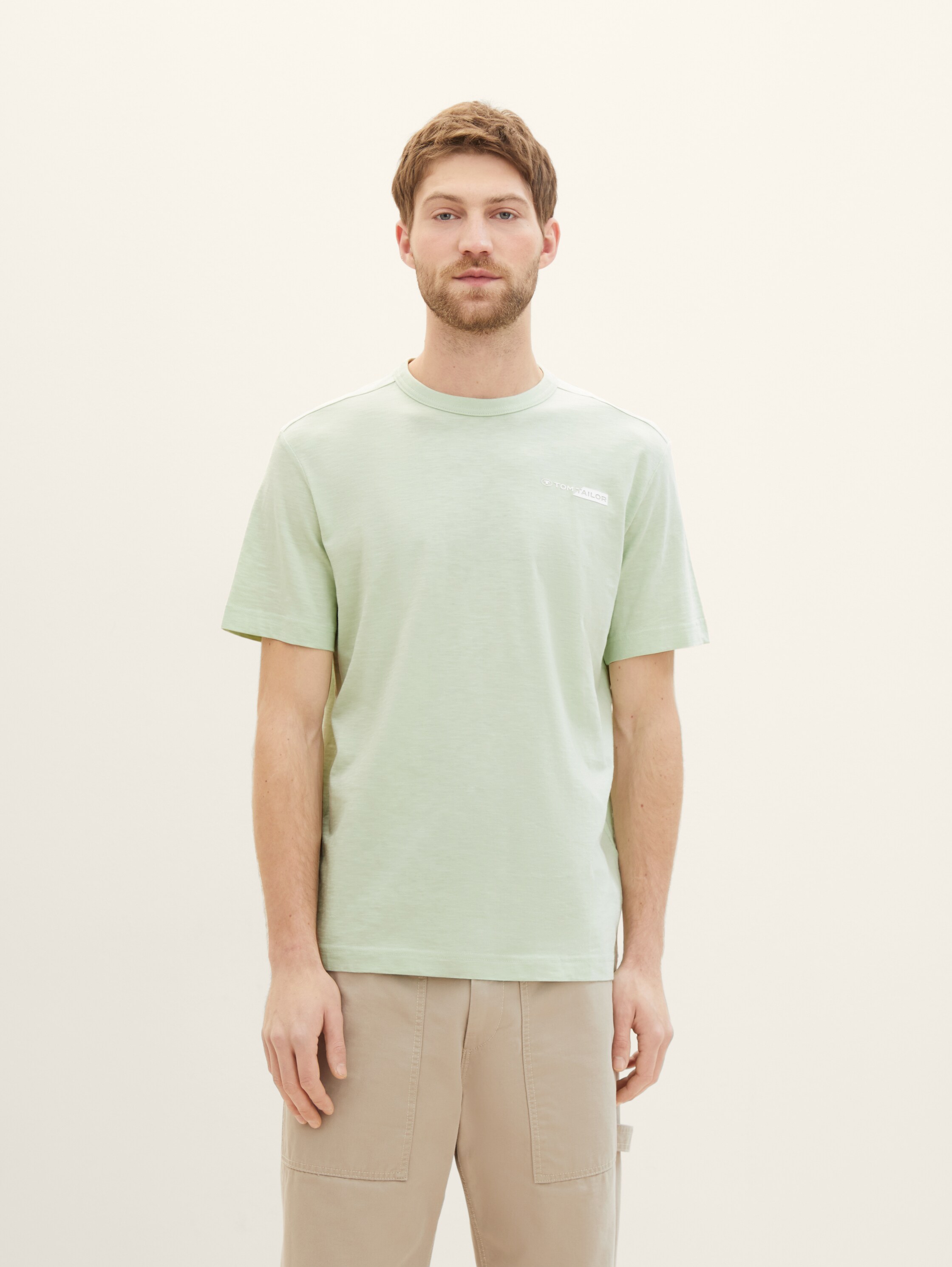 T-Shirt mit Logo Print - 3