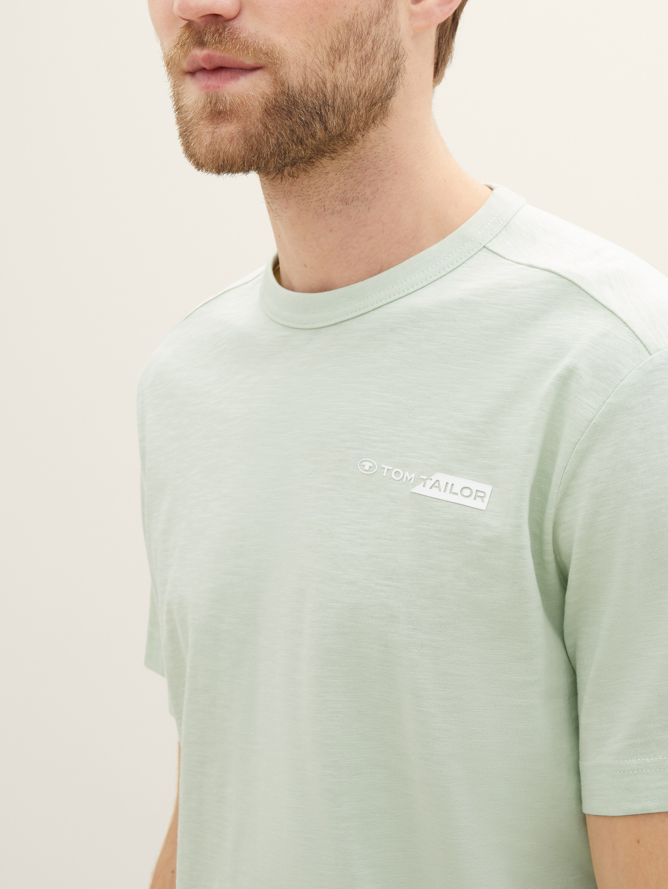 T-Shirt mit Logo Print - 6
