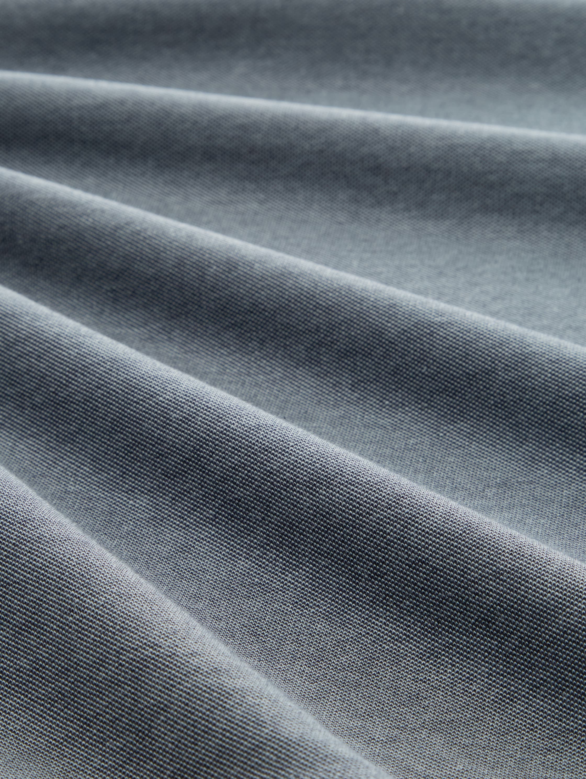 Basic Poloshirt - navy grey mint twotone