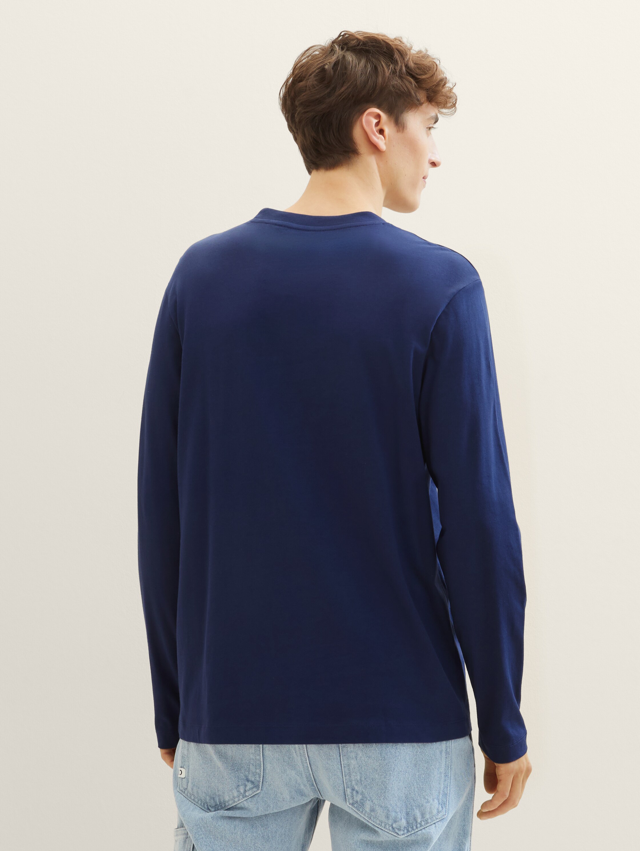 Langarmshirt mit Logo Print - 4