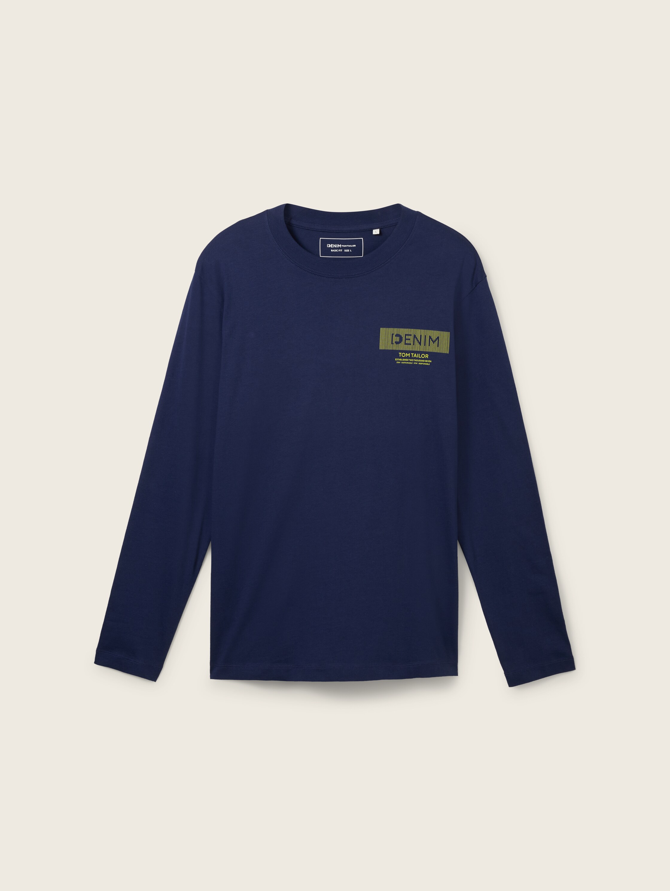 Langarmshirt mit Logo Print - 5