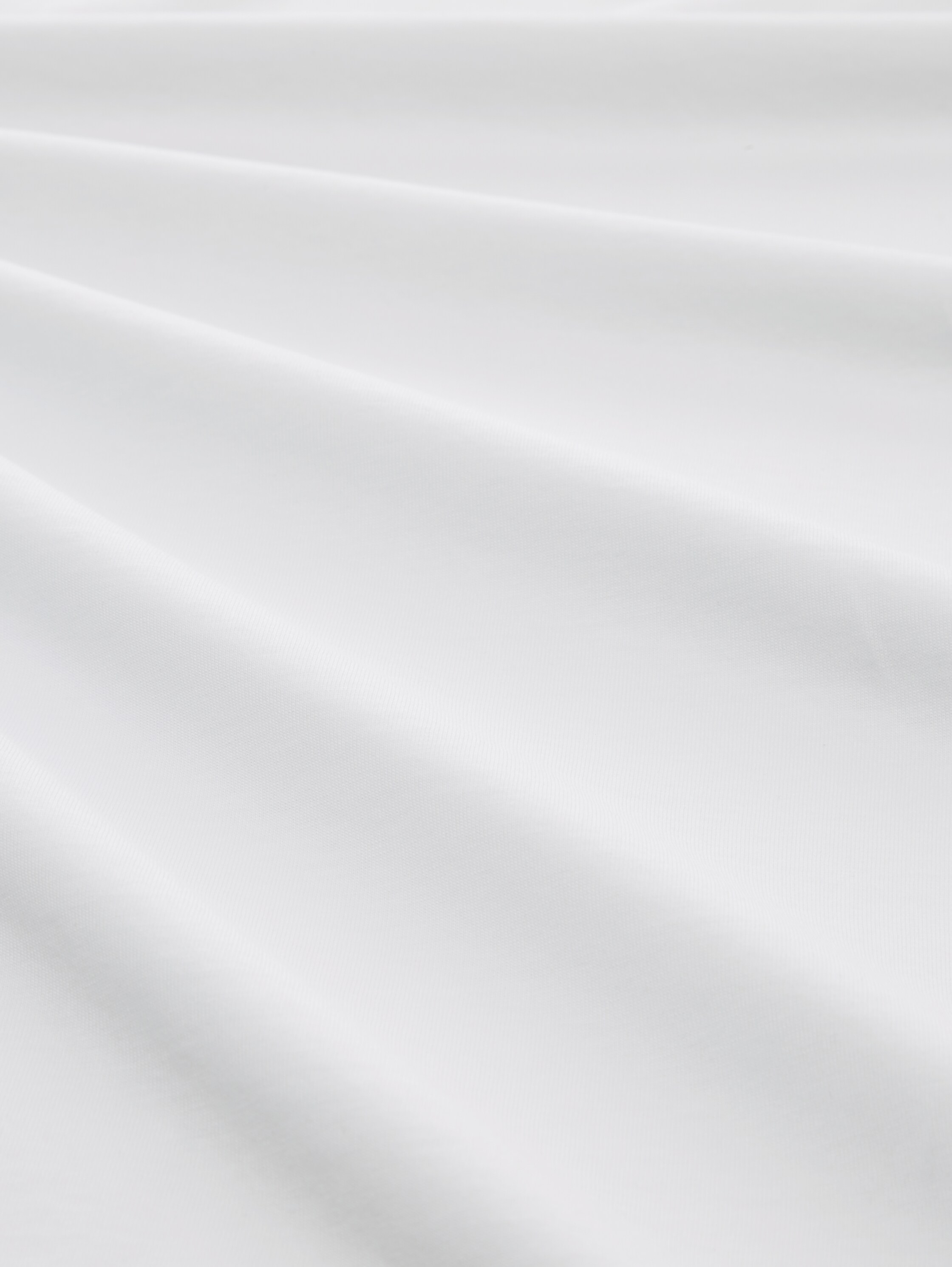 Basic T-Shirt - White - Material-Ansicht