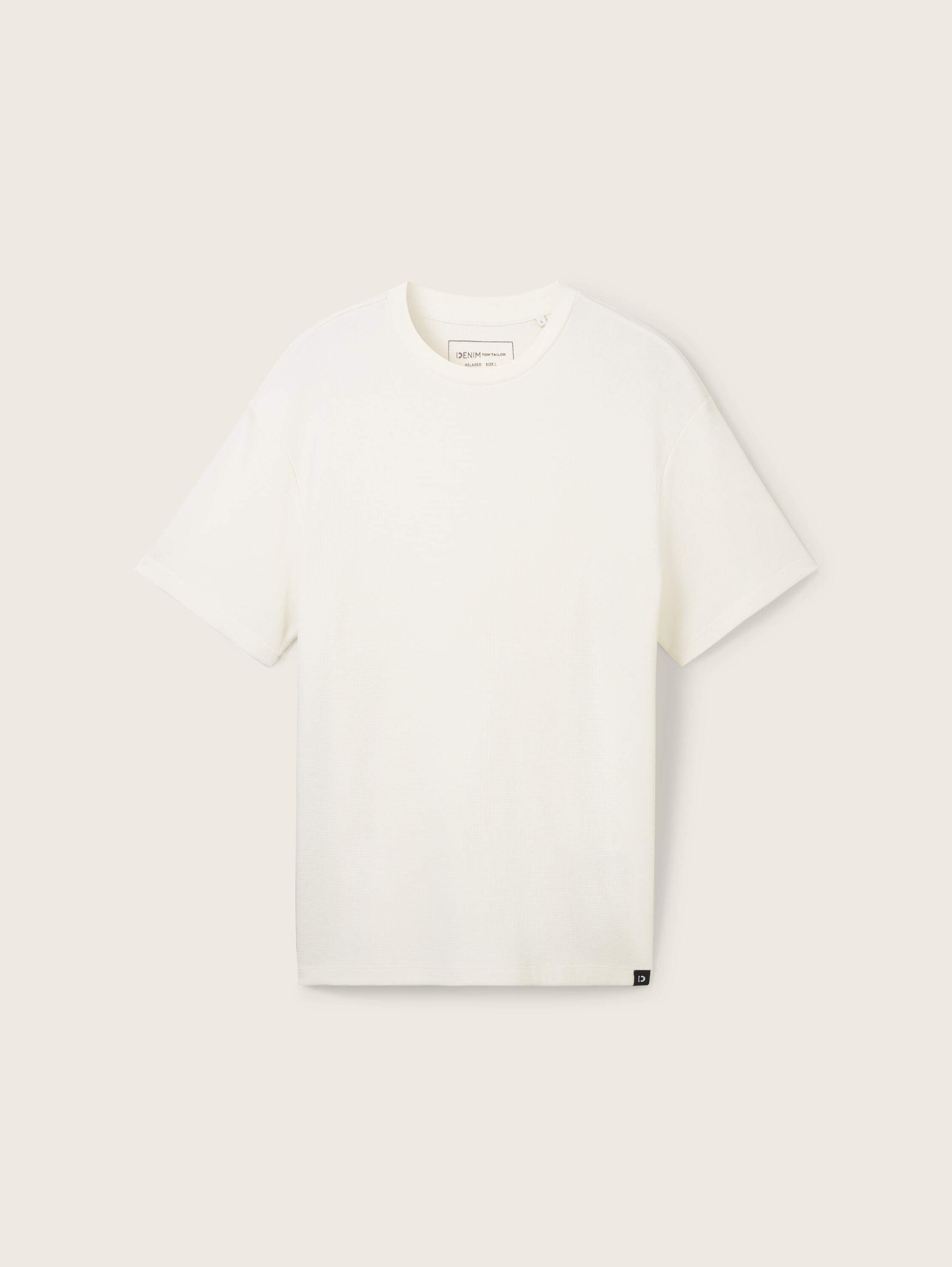 T-Shirt mit Waffelstruktur - 5