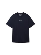 Sélectionné, T-shirt comportant du coton bio par Tom Tailor, bleu