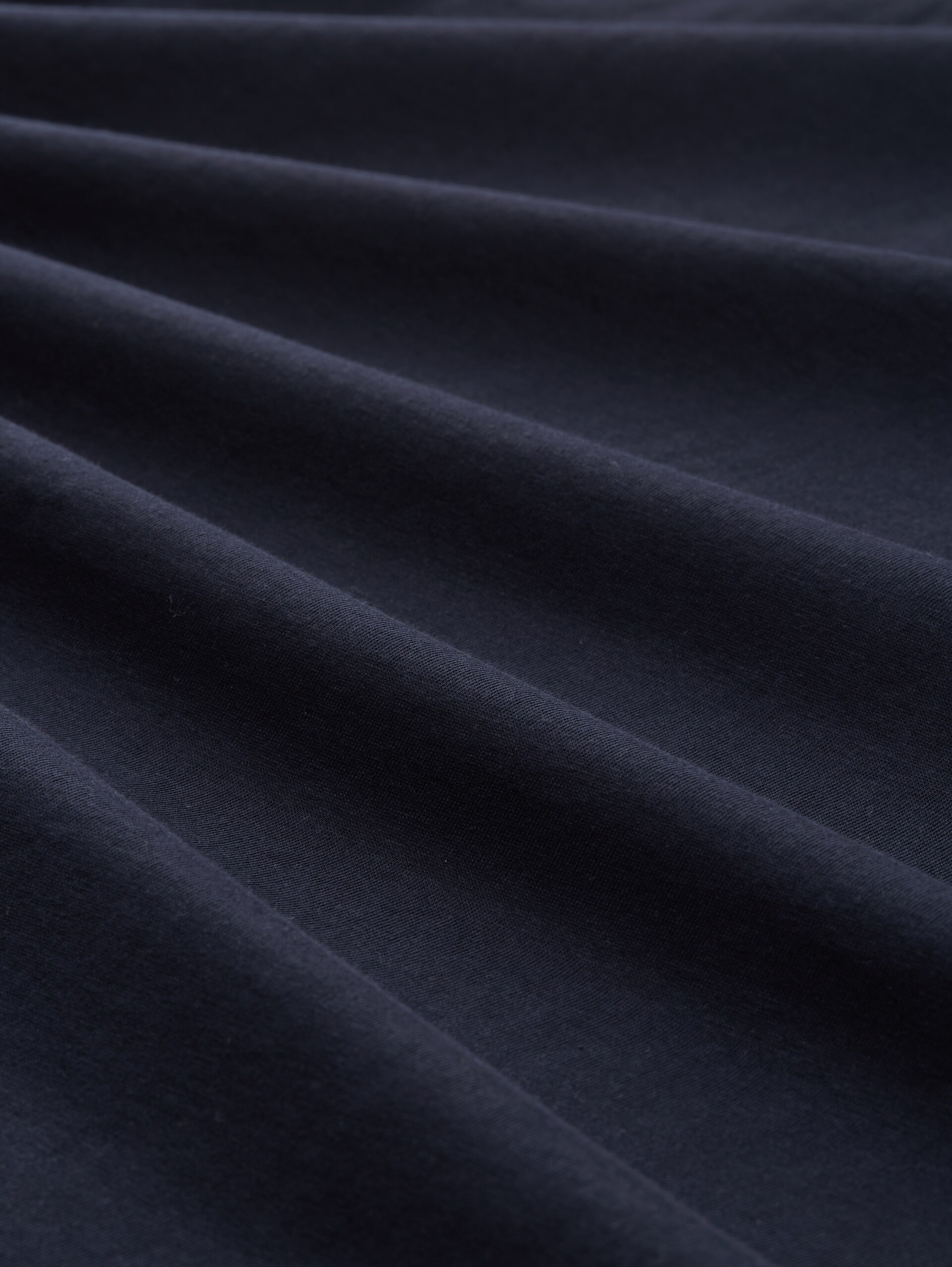 T-shirt comportant du coton bio - sky captain blue - Vue de la matière