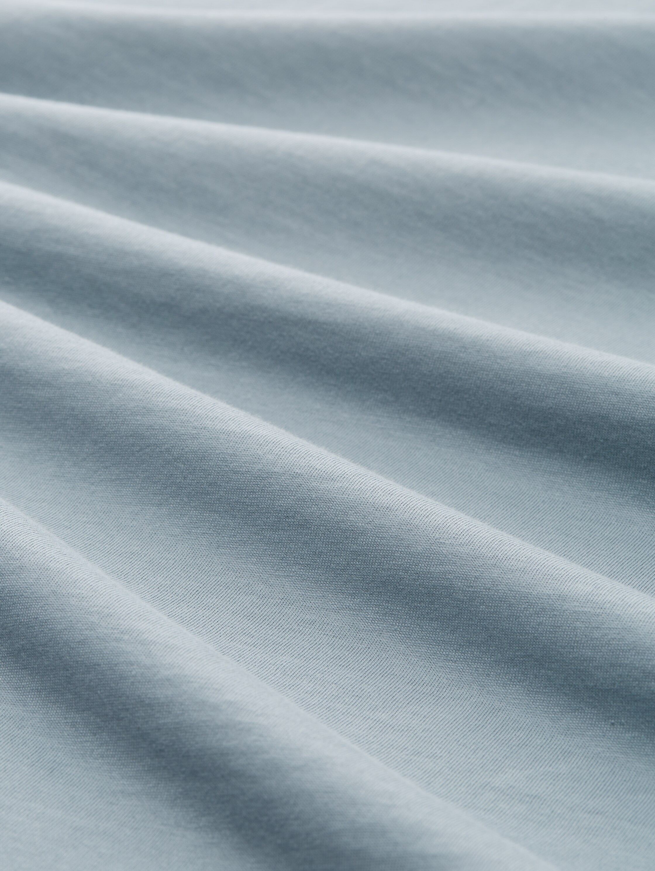 T-Shirt mit Logo Print - grey mint - Material-Ansicht