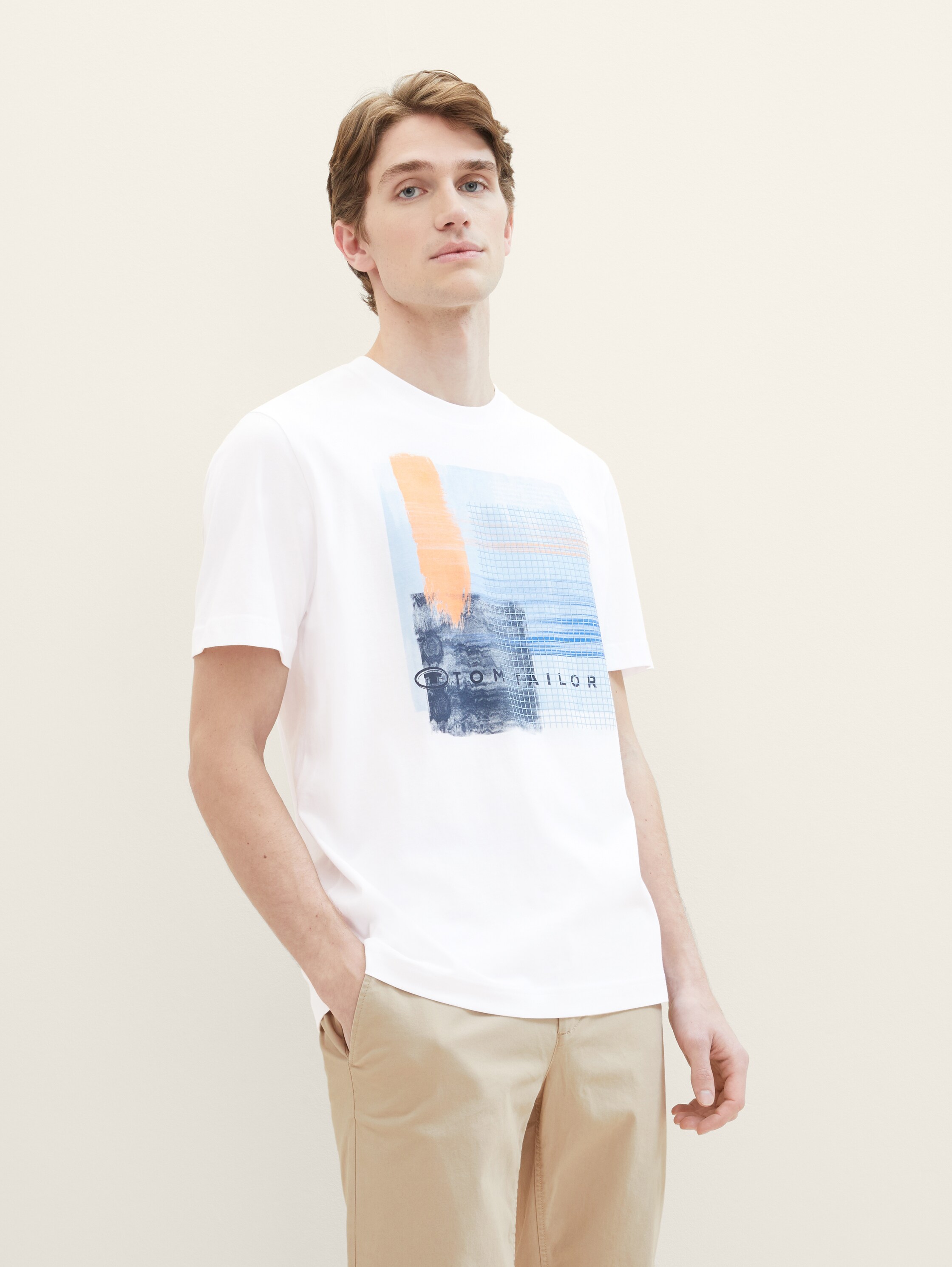 T-Shirt mit Print - 1