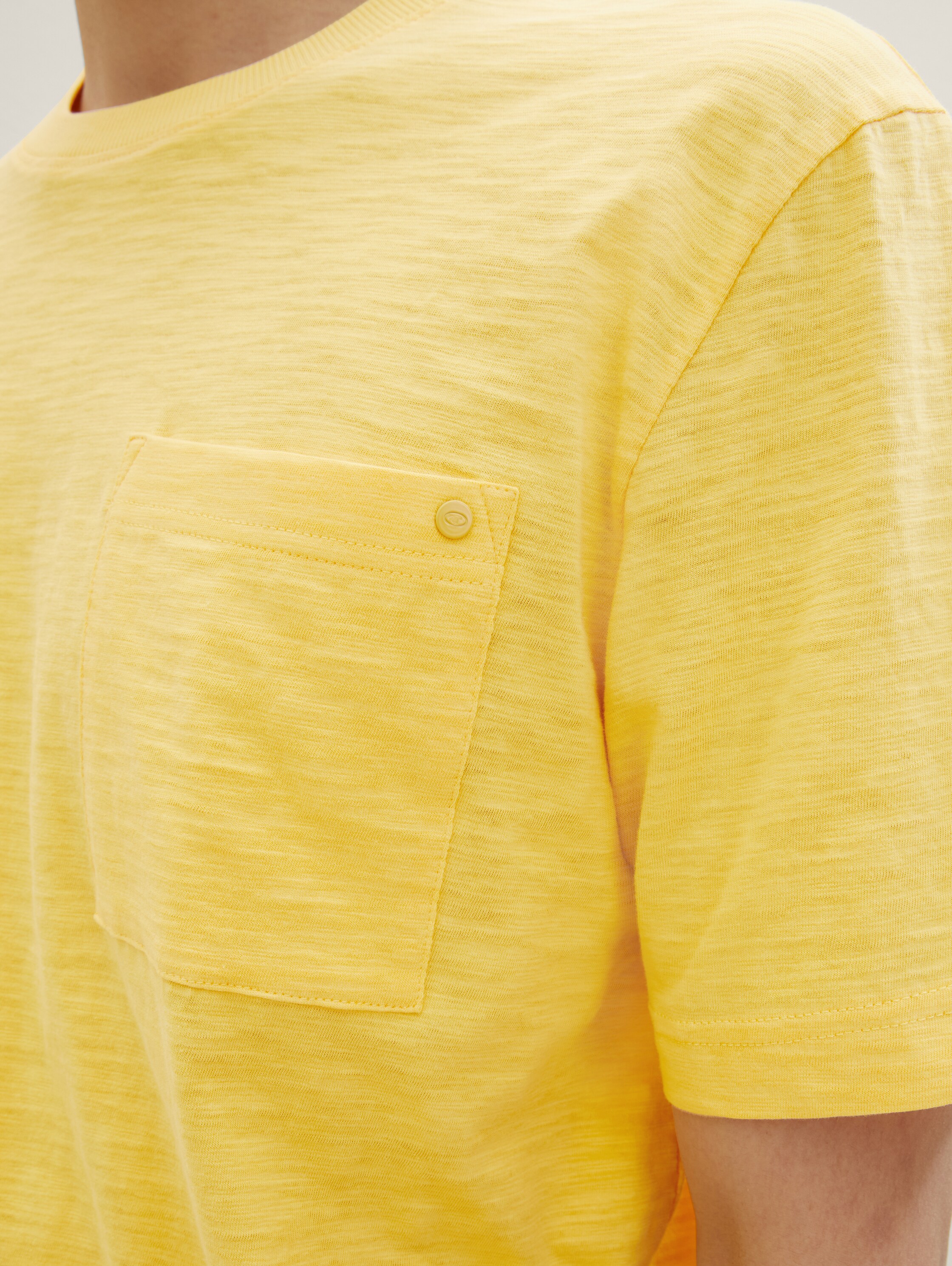 Basic T-Shirt in Melange Optik - 6