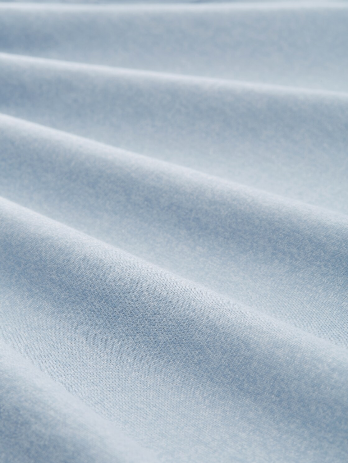 T-shirt in gemêleerde look - foggy blue grindle structure - Materiaalweergave