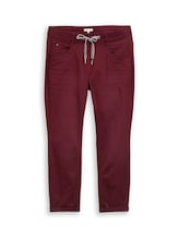 Nicht ausgewählt, Tapered Relaxed Hose von Tom Tailor, rot