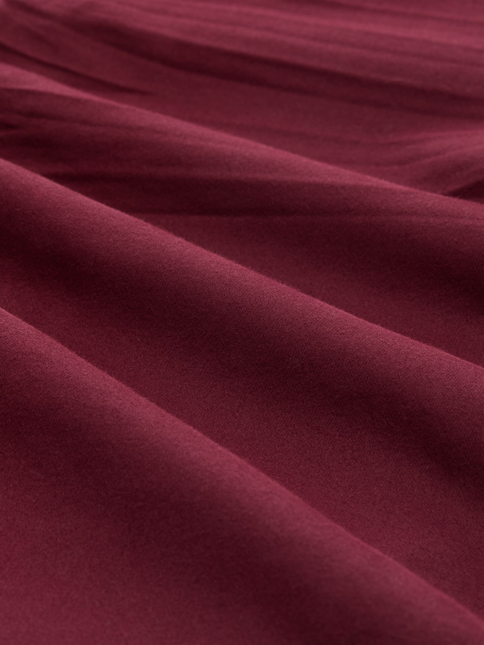 Tapered Relaxed Hose - Preppy Plum - Material-Ansicht