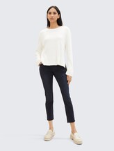 Pantalon fuselé décontracté - sky captain blue - Vue de face du modèle