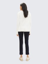 Pantalon fuselé décontracté - sky captain blue - Découpe Vue arrière du modèle