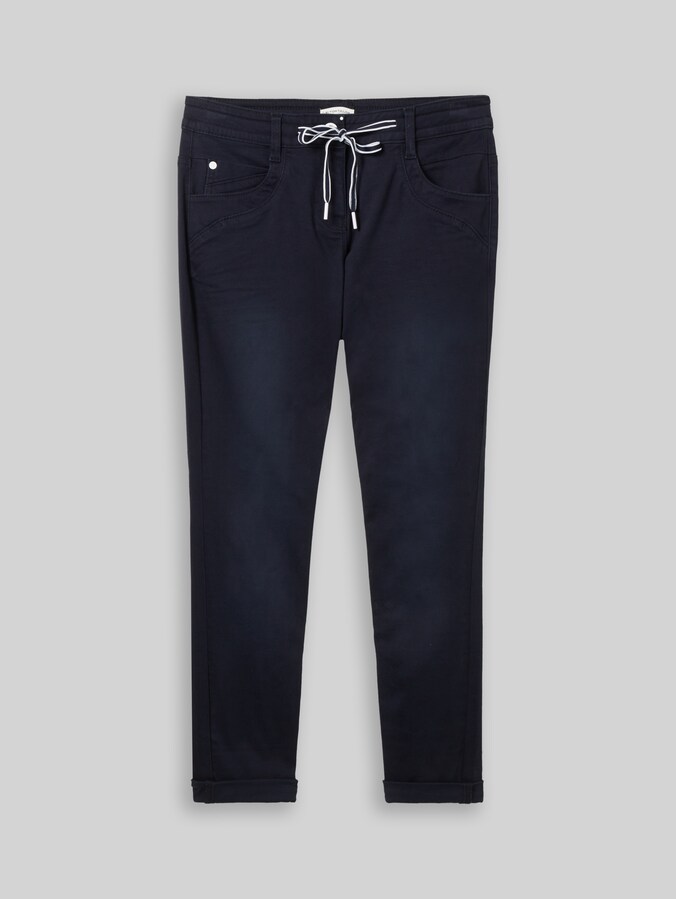 Tapered relaxed-fit trousers by Women, sky captain blue