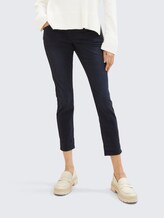 Pantalon fuselé décontracté - sky captain blue - Découpe Vue de face du modèle