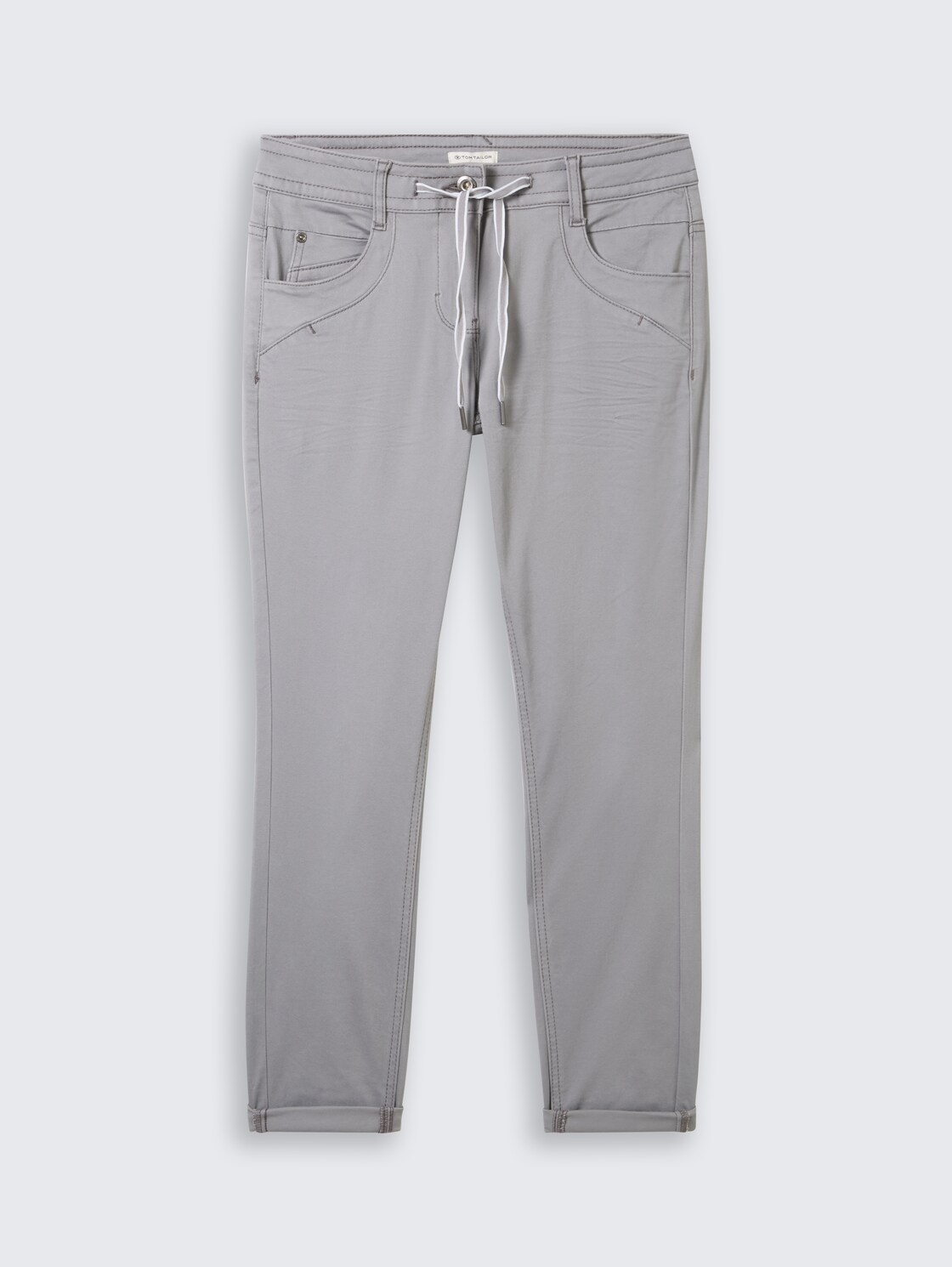 Tapered Relaxed Hose - Explicit Grey - Vorder-Produkt-Ansicht