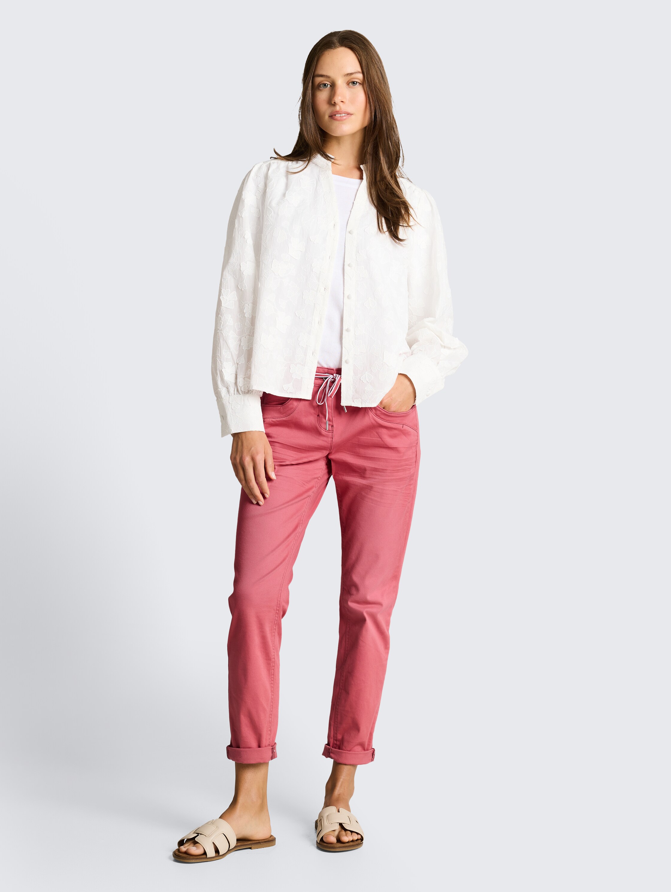 Tapered Relaxed Hose - cozy_pink - 