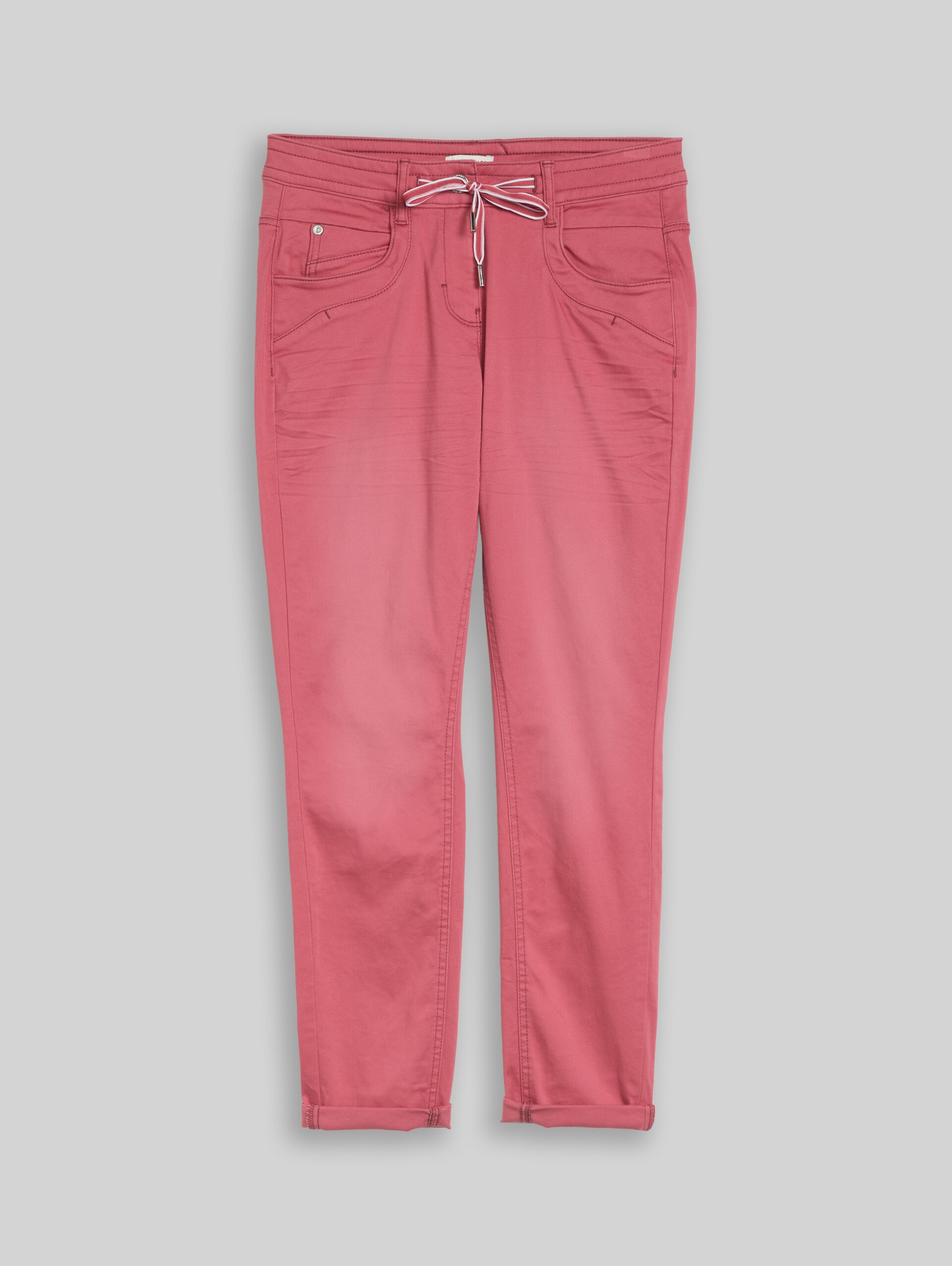 Tapered relaxed broek - cozy pink - Product vooraanzicht