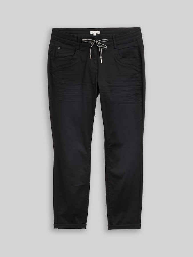 Pantalon fuselé et ample par Women, deep black