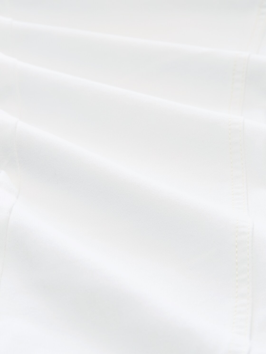 Tapered Relaxed Hose - White - Material-Ansicht