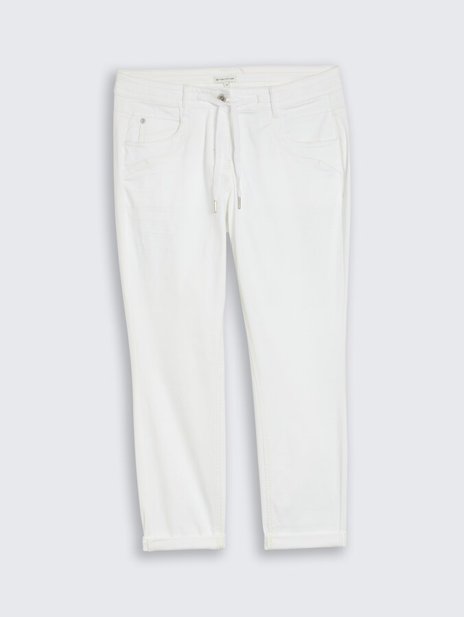 Tapered Relaxed Hose von Women, White