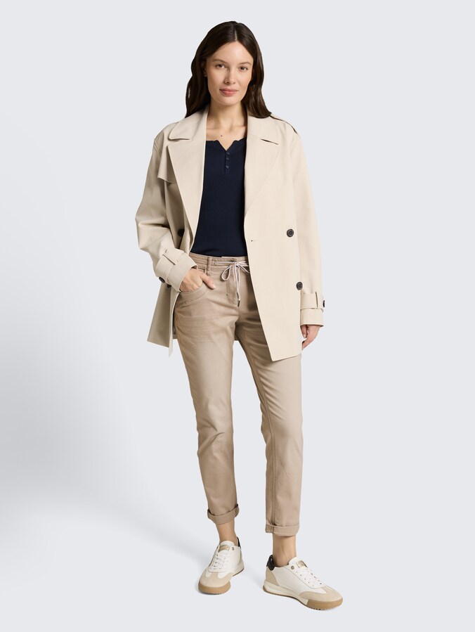 Tapered Relaxed Hose von Women, soft taupe grey