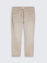 Pantalon fuselé décontracté - soft taupe grey - Vue de face du produit