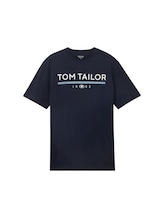 Nicht ausgewählt, T-Shirt mit Logo Print von , blau