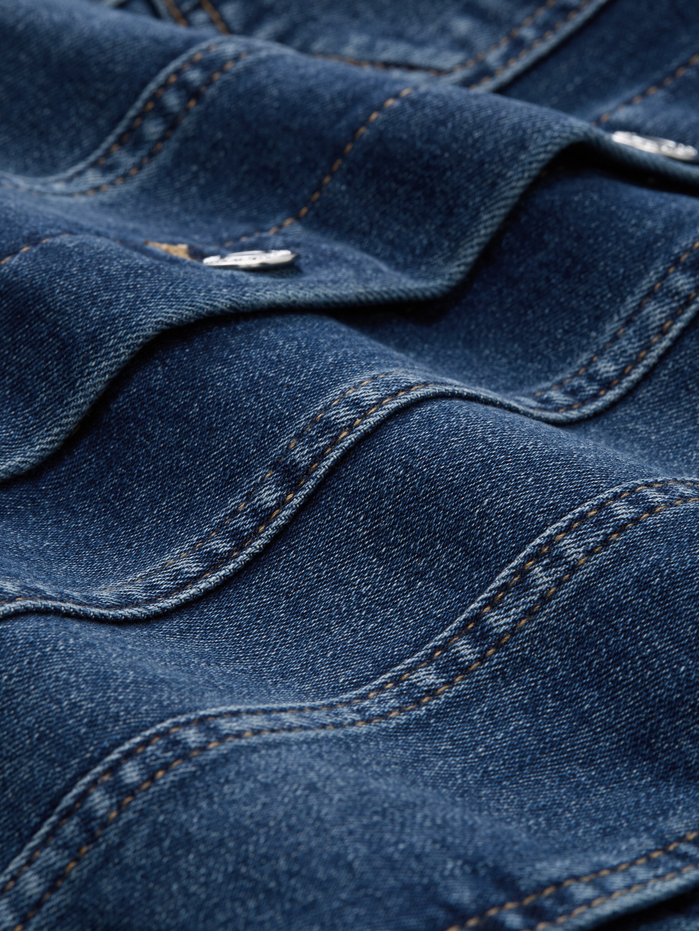 Jeansjacke mit Bio-Baumwolle - 7