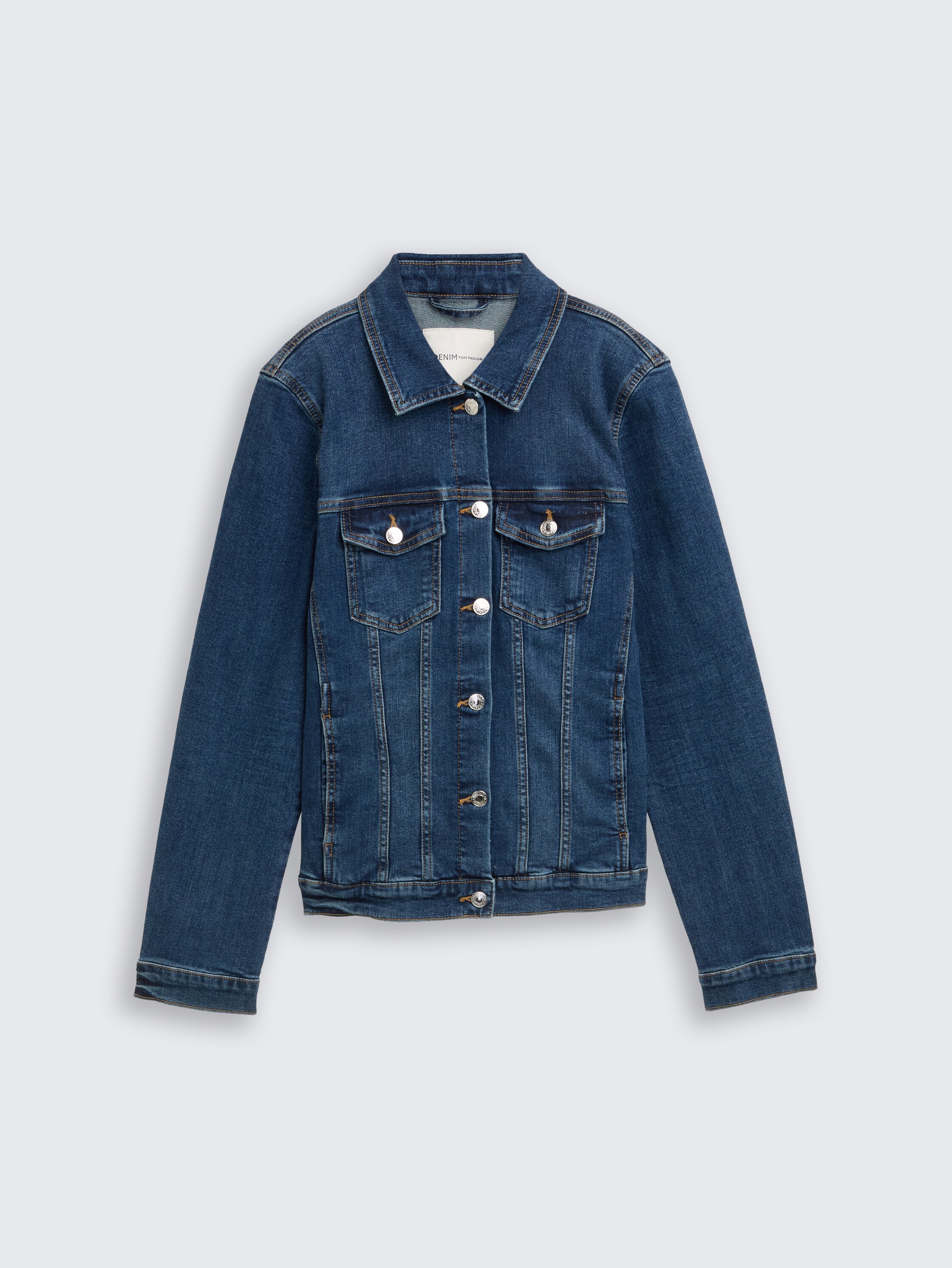 Jeansjacke mit Bio-Baumwolle - 5