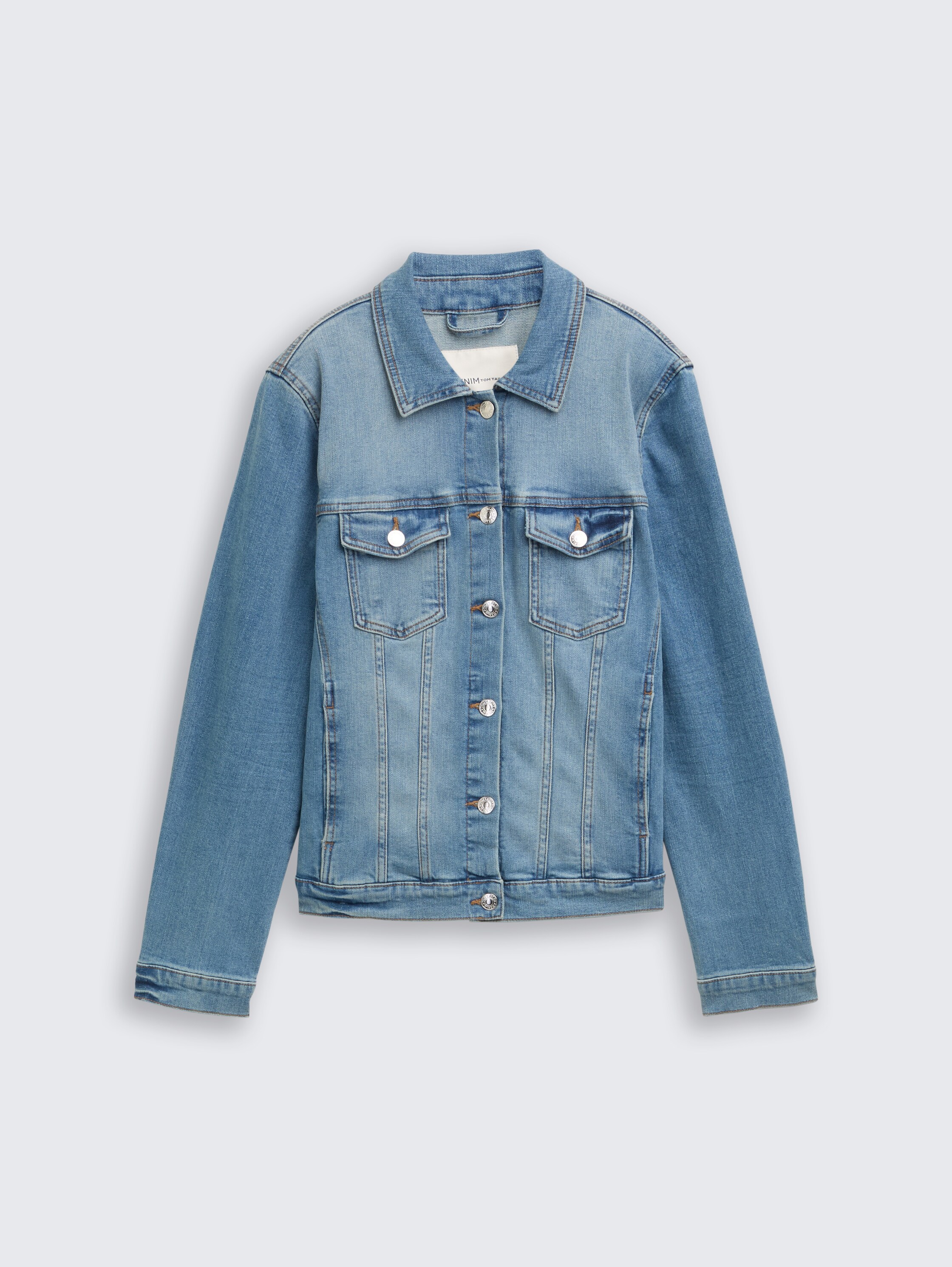 Jeansjacke mit Bio-Baumwolle - 5