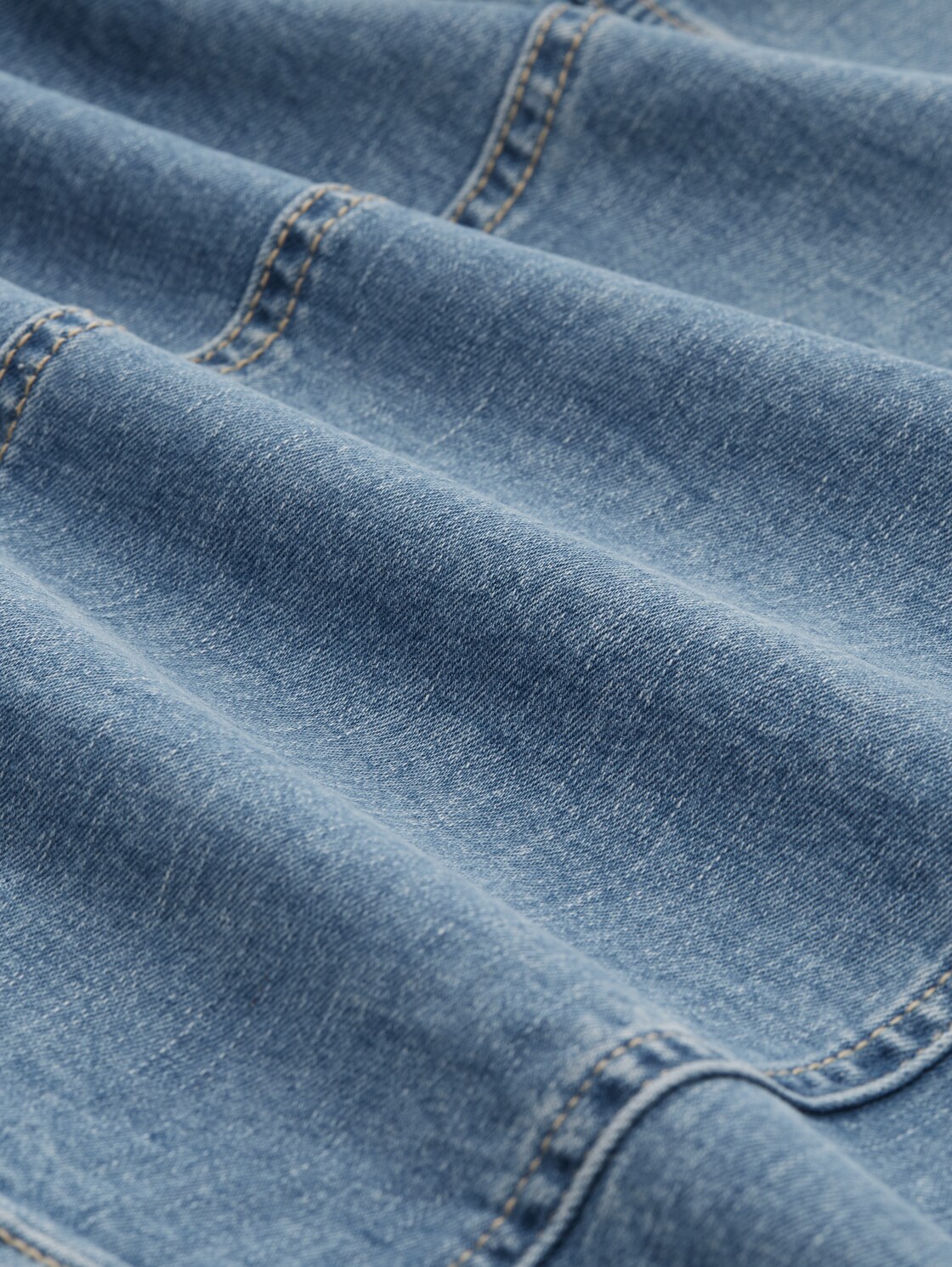 Jeansjacke mit recycelter Baumwolle - Light Stone Blue Denim - Produkt-Detail-Ansicht