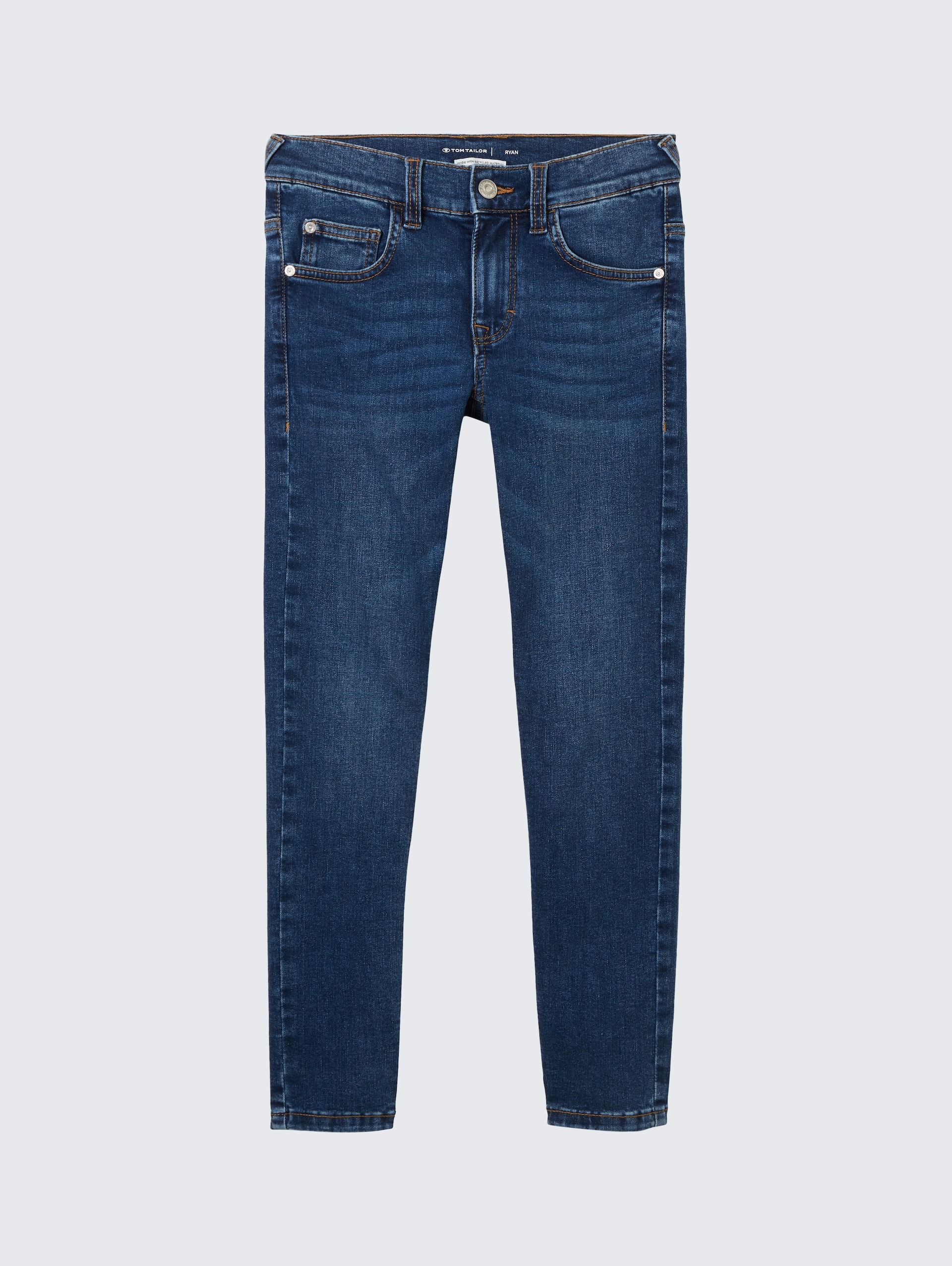 TTRYAN Jeans mit Stretch - Stone Blue Denim - Vorder-Produkt-Ansicht