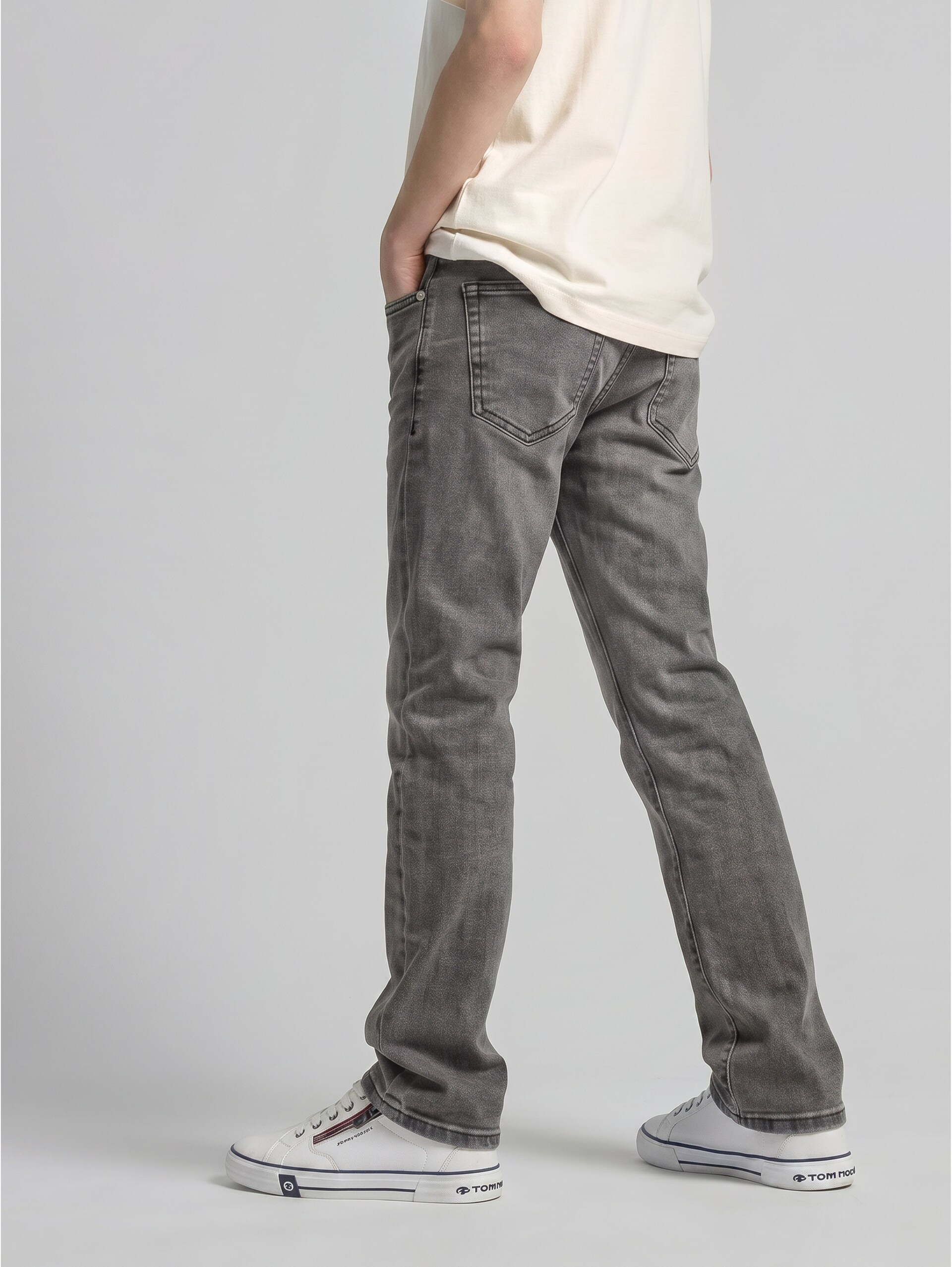 RYAN SKINNY Jeans - grey denim