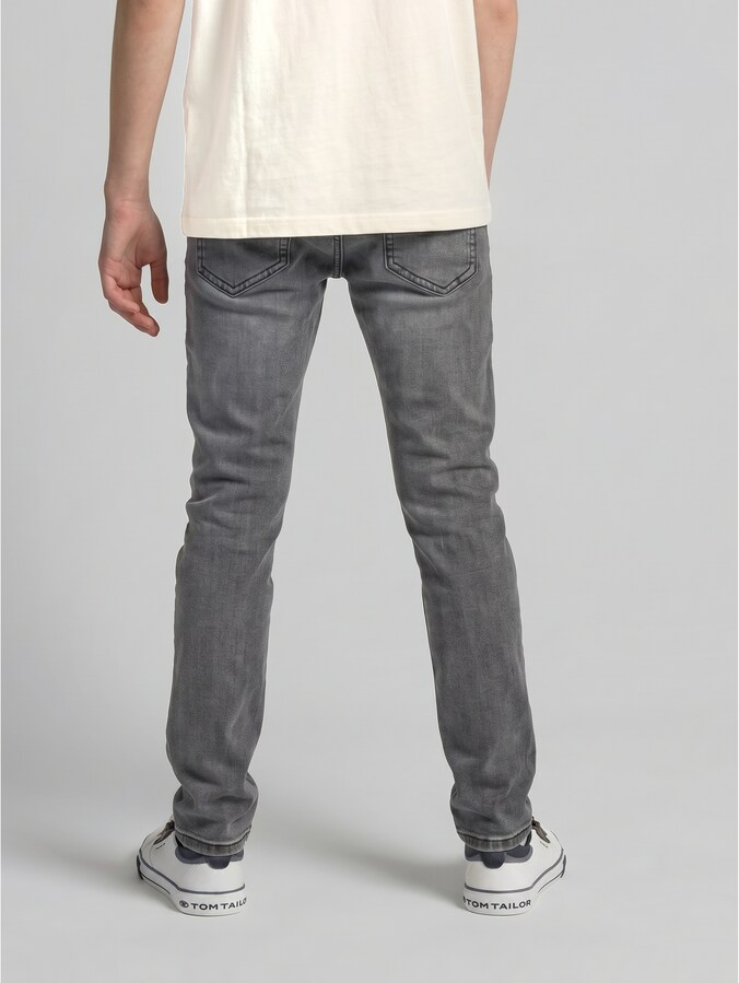 RYAN SKINNY Jeans mit Stretch von Teen Boys, grey denim