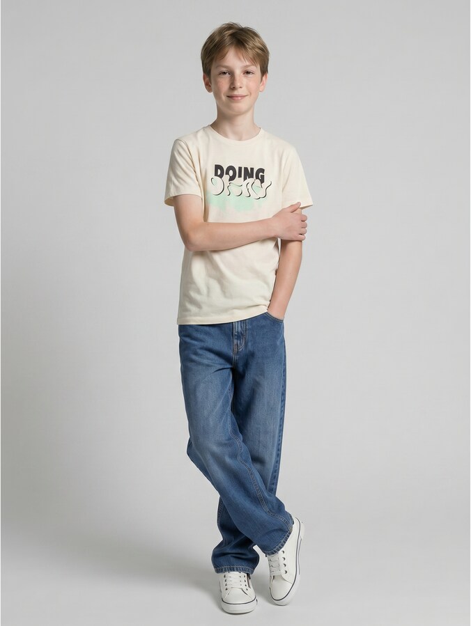 Baggy Jeans von Teen Boys, Blue Denim