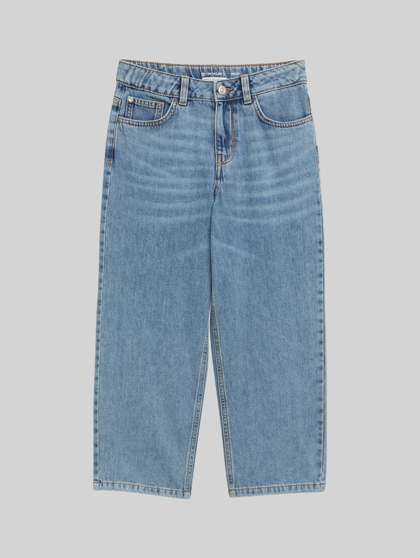 Jean coupe baggy par Teen Boys, Light Stone Blue Denim