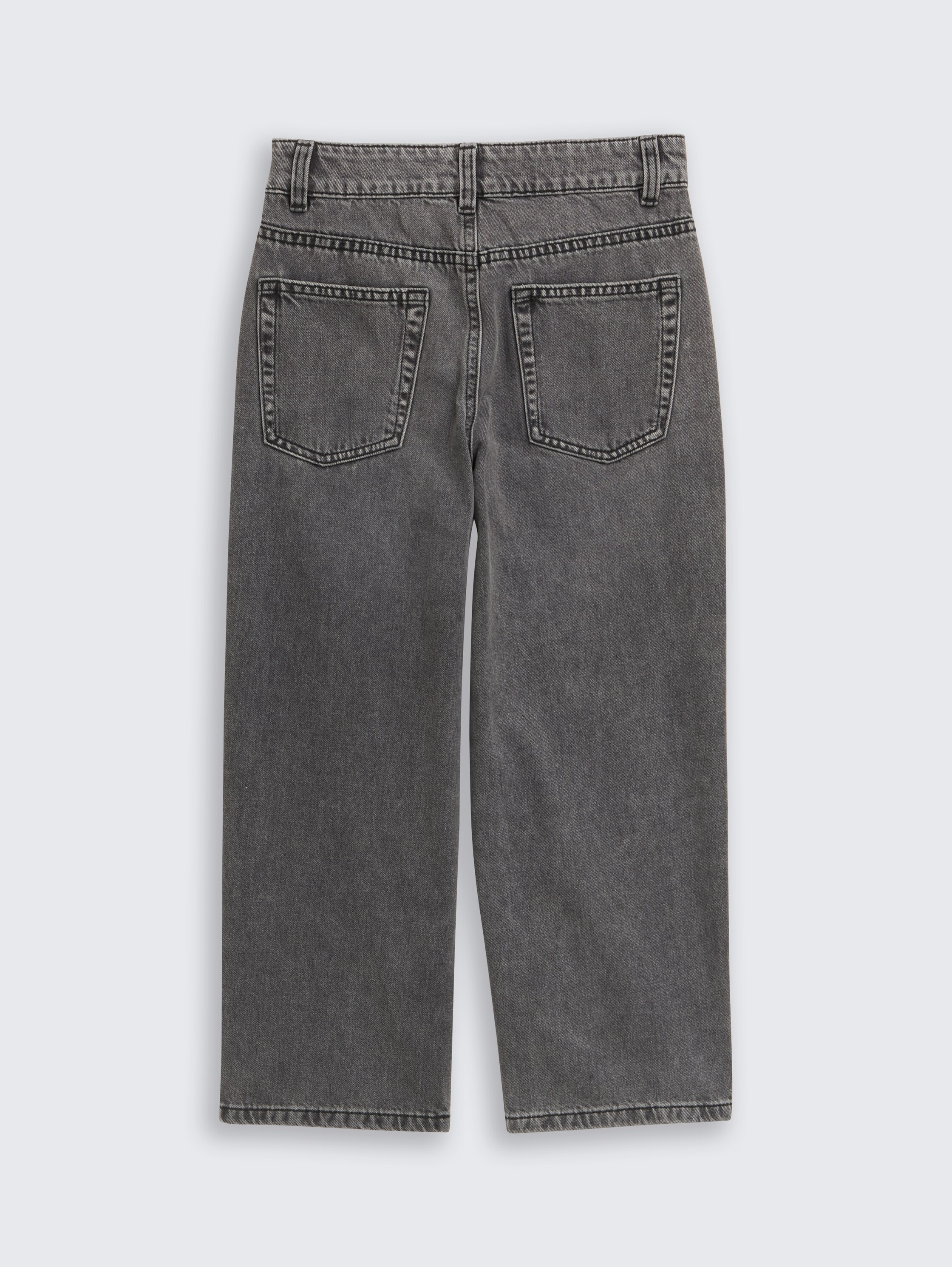 Baggy jeans - used_mid_stone_grey_denim - 