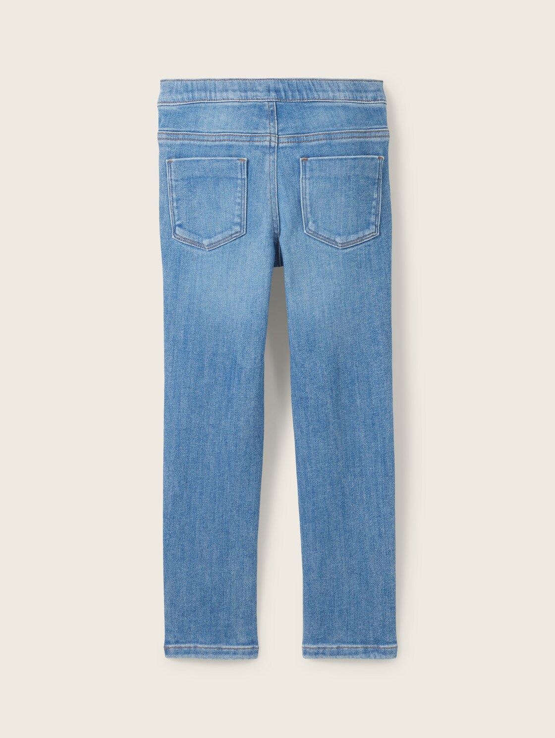Treggings Hose im Denim-Look - Used Mid Stone Blue Denim