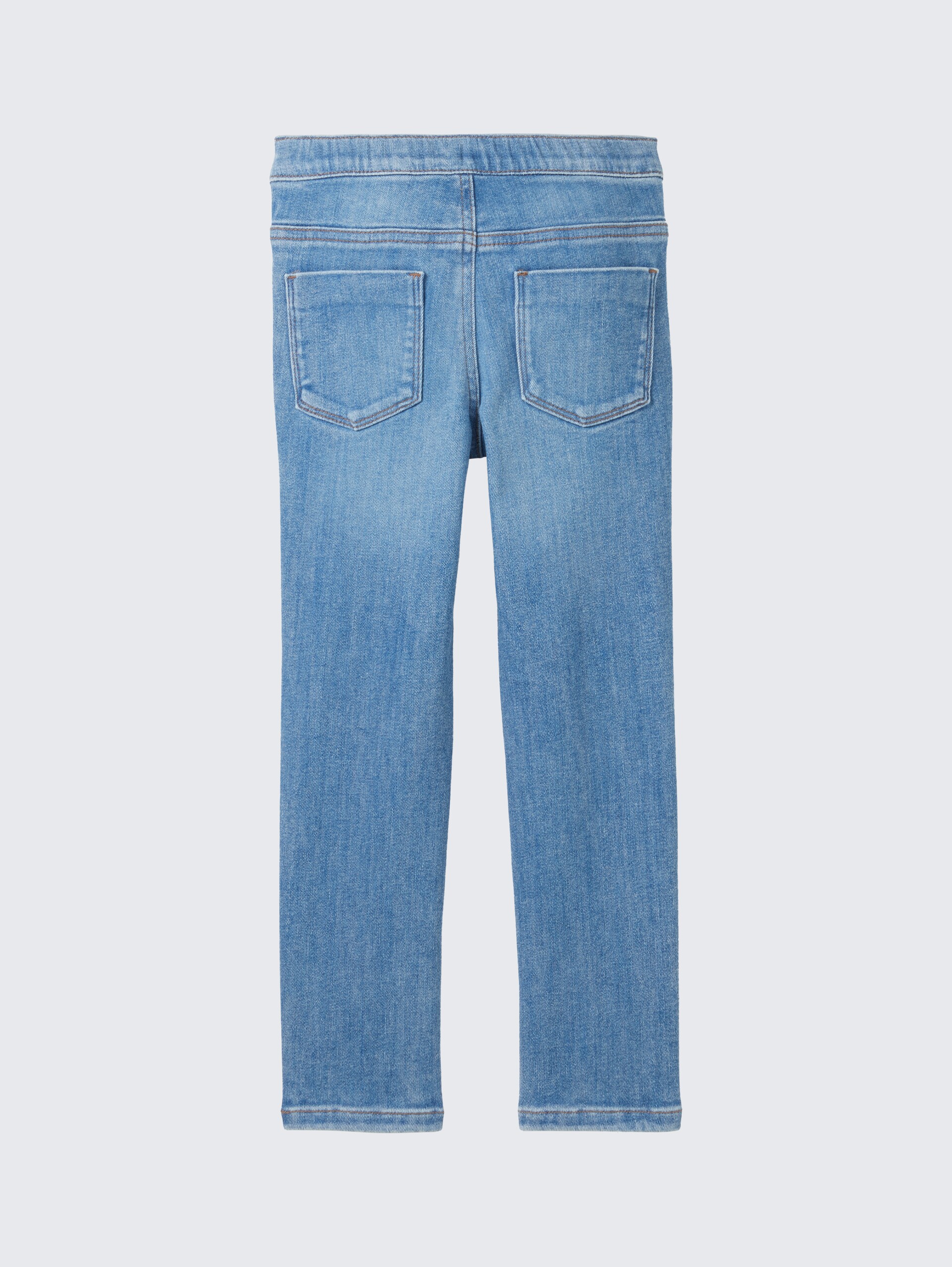 Treggings Hose im Denim-Look - Used Mid Stone Blue Denim