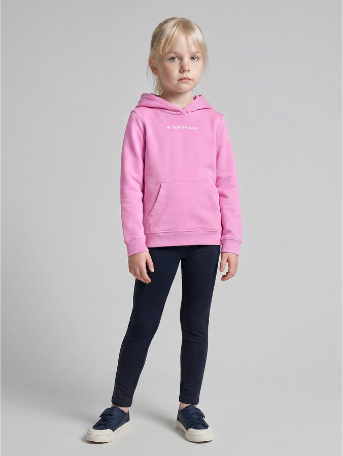 Basic Leggings von Mini Girls, sky captain blue