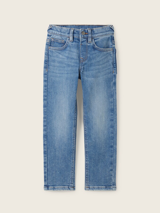 TTTIM SLIM-jeans met stretch door Mini Boys, Stone Blue Denim